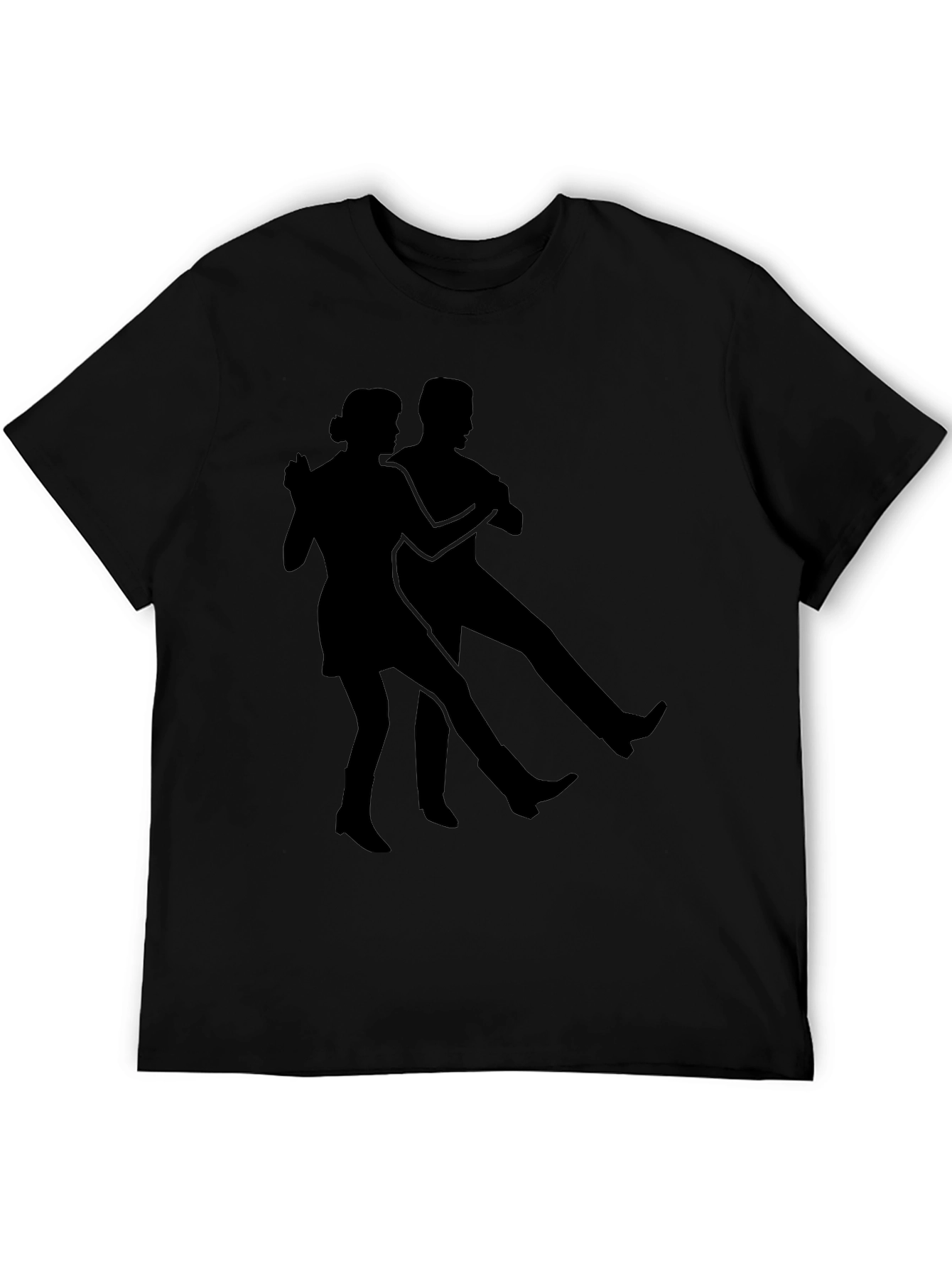 Swing Dance Graphic Tee - Classic Black T-Shirt