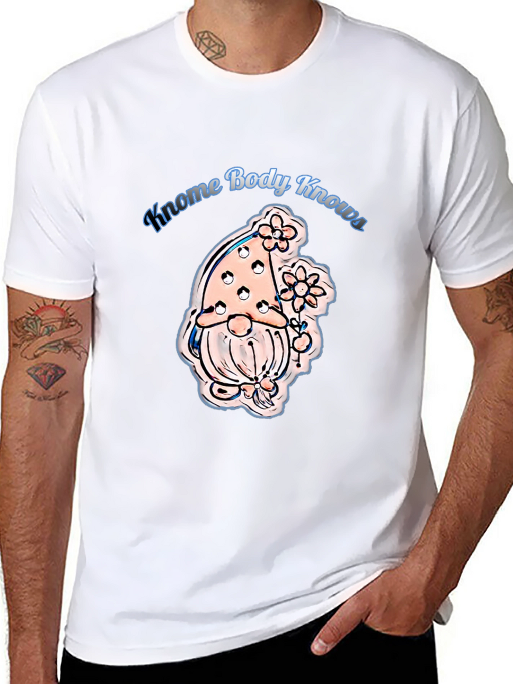 Knome Body Knows Unisex T-Shirt - Cute Graphic Tee