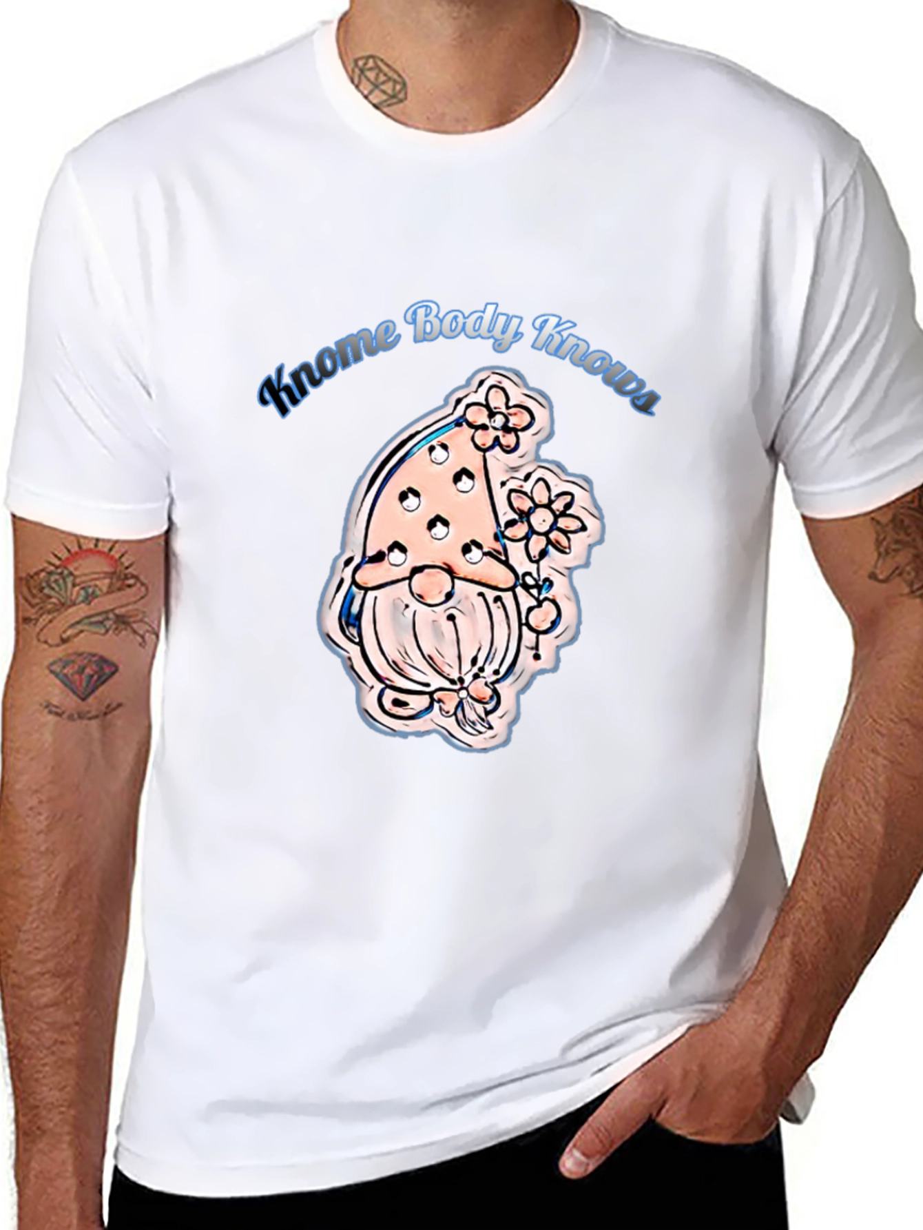 Knome Body Knows Unisex T-Shirt - Cute Graphic Tee
