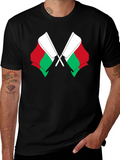 Flag Graphic T-Shirt - Unique Design