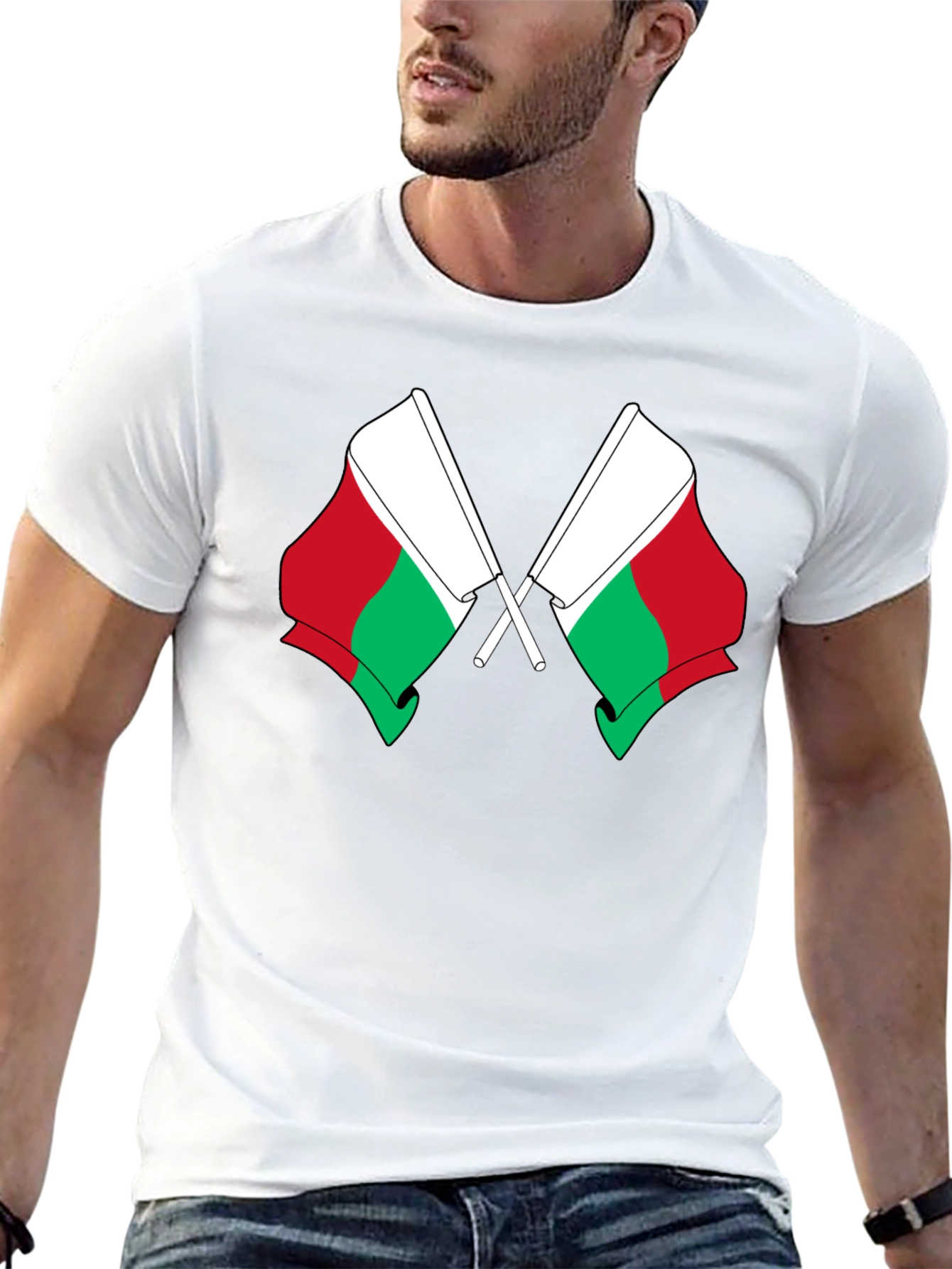 Flag Graphic T-Shirt - Unique Design