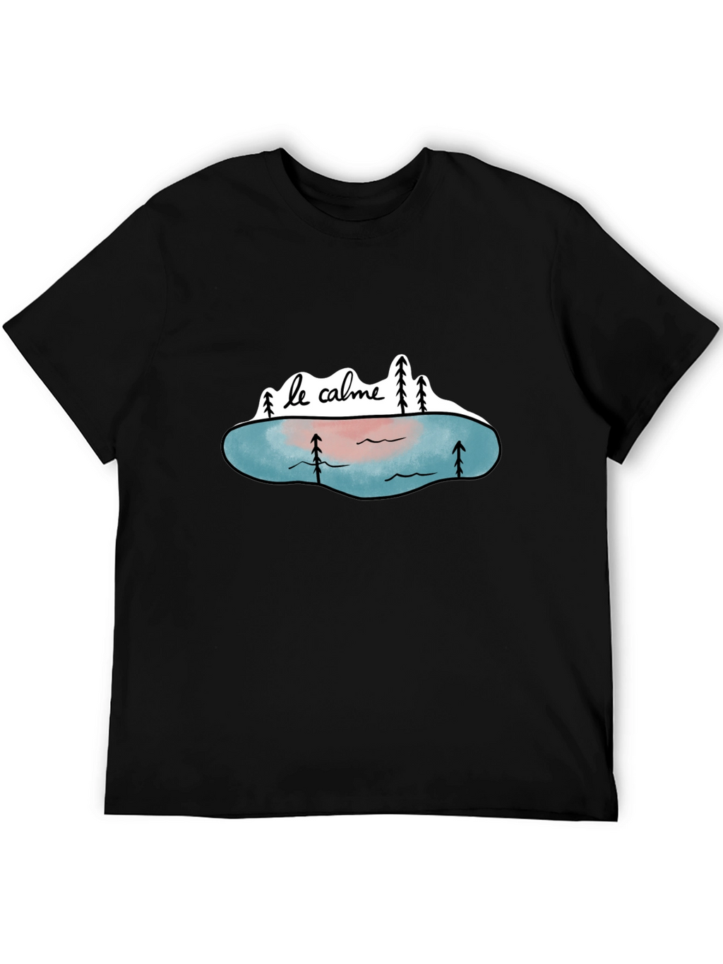 Le Calme Graphic Tee - Relaxed Style
