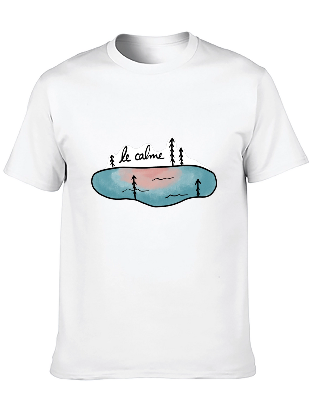 Le Calme Graphic Tee - Relaxed Style