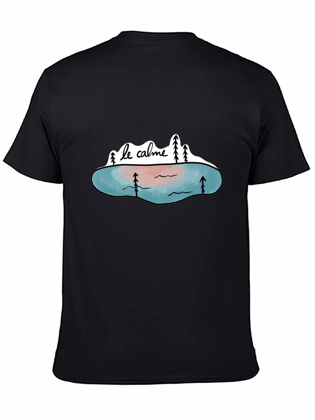 Le Calme Graphic Tee - Relaxed Style