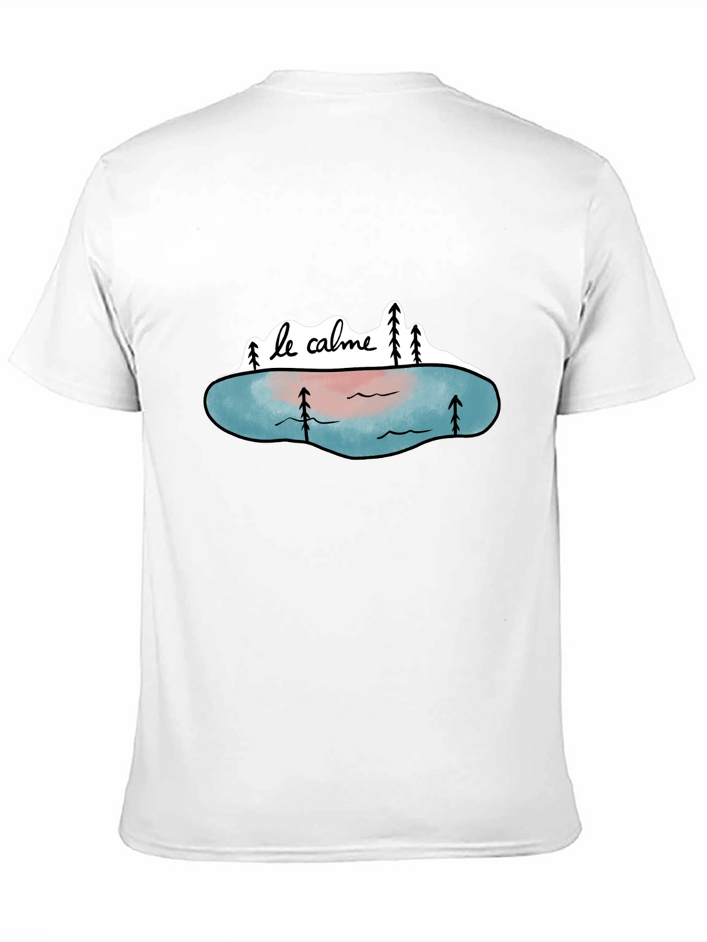 Le Calme Graphic Tee - Relaxed Style
