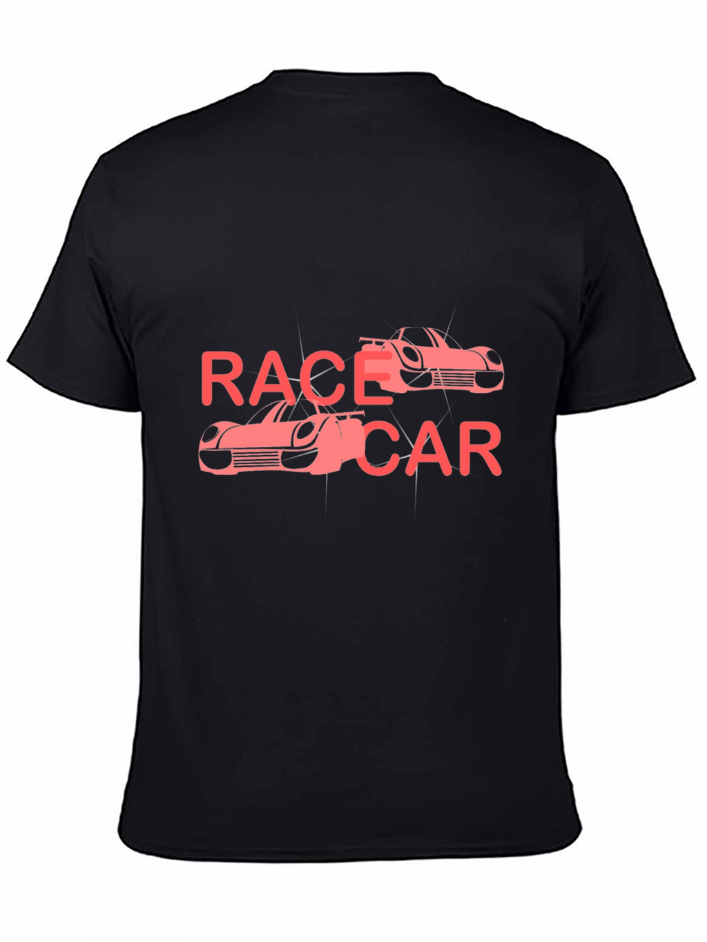 Race Car Graphic T-Shirt - Cool Design