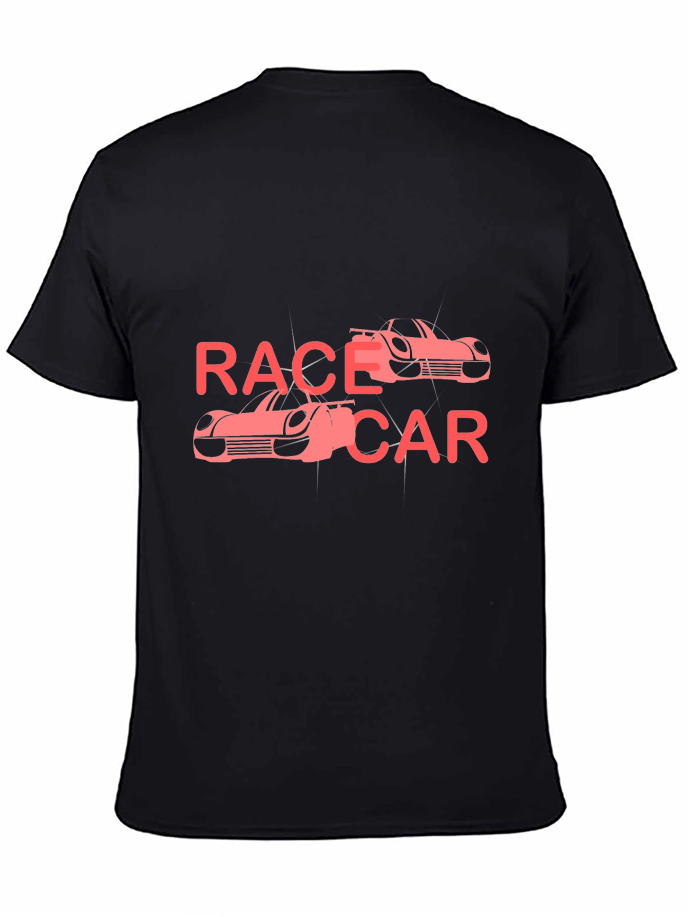 Race Car Graphic T-Shirt - Cool Design
