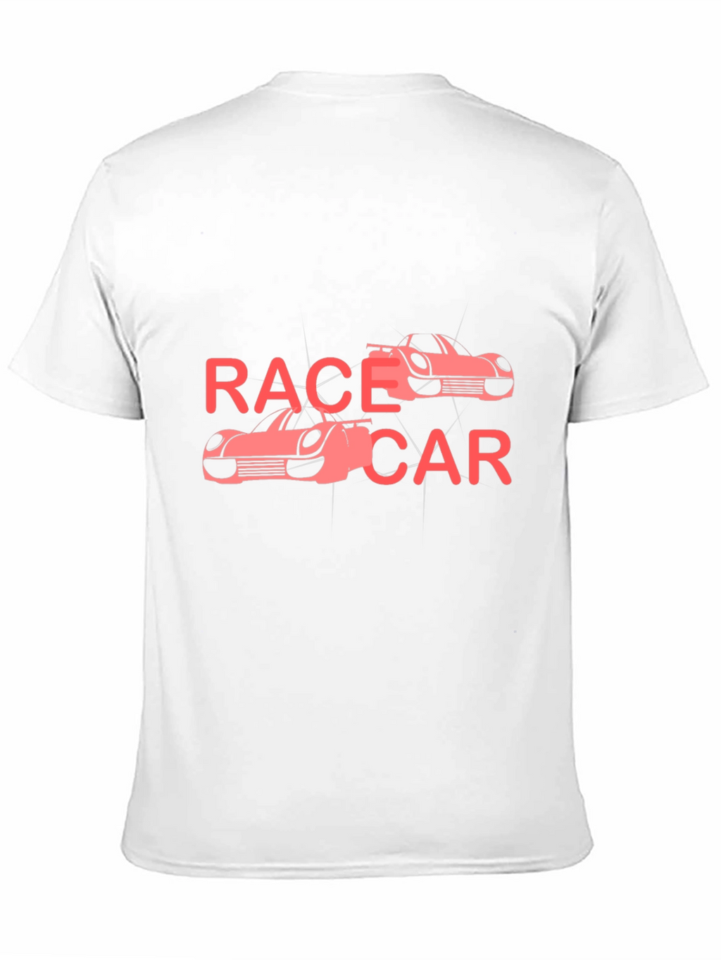 Race Car Graphic T-Shirt - Cool Design