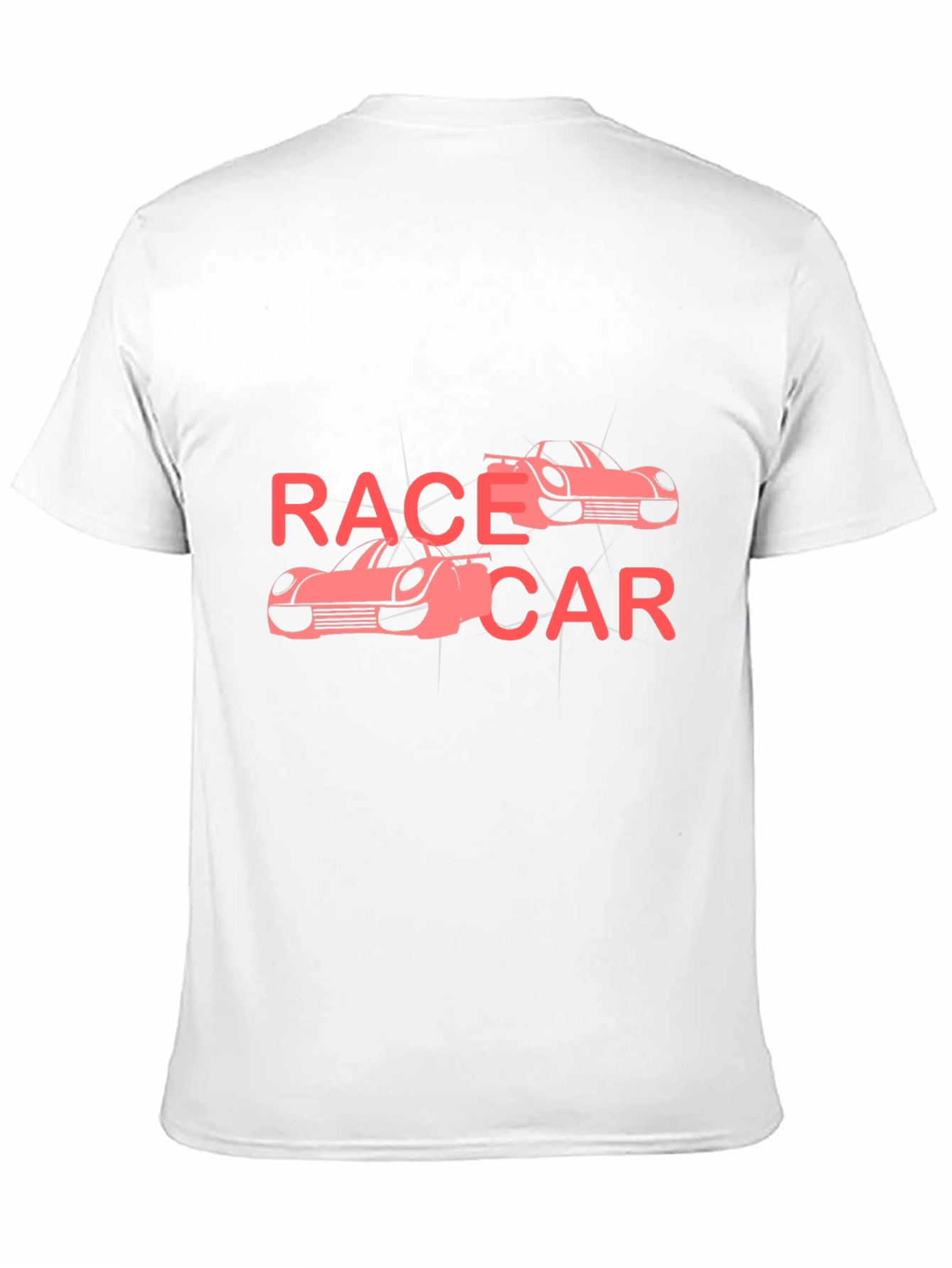 Race Car Graphic T-Shirt - Cool Design