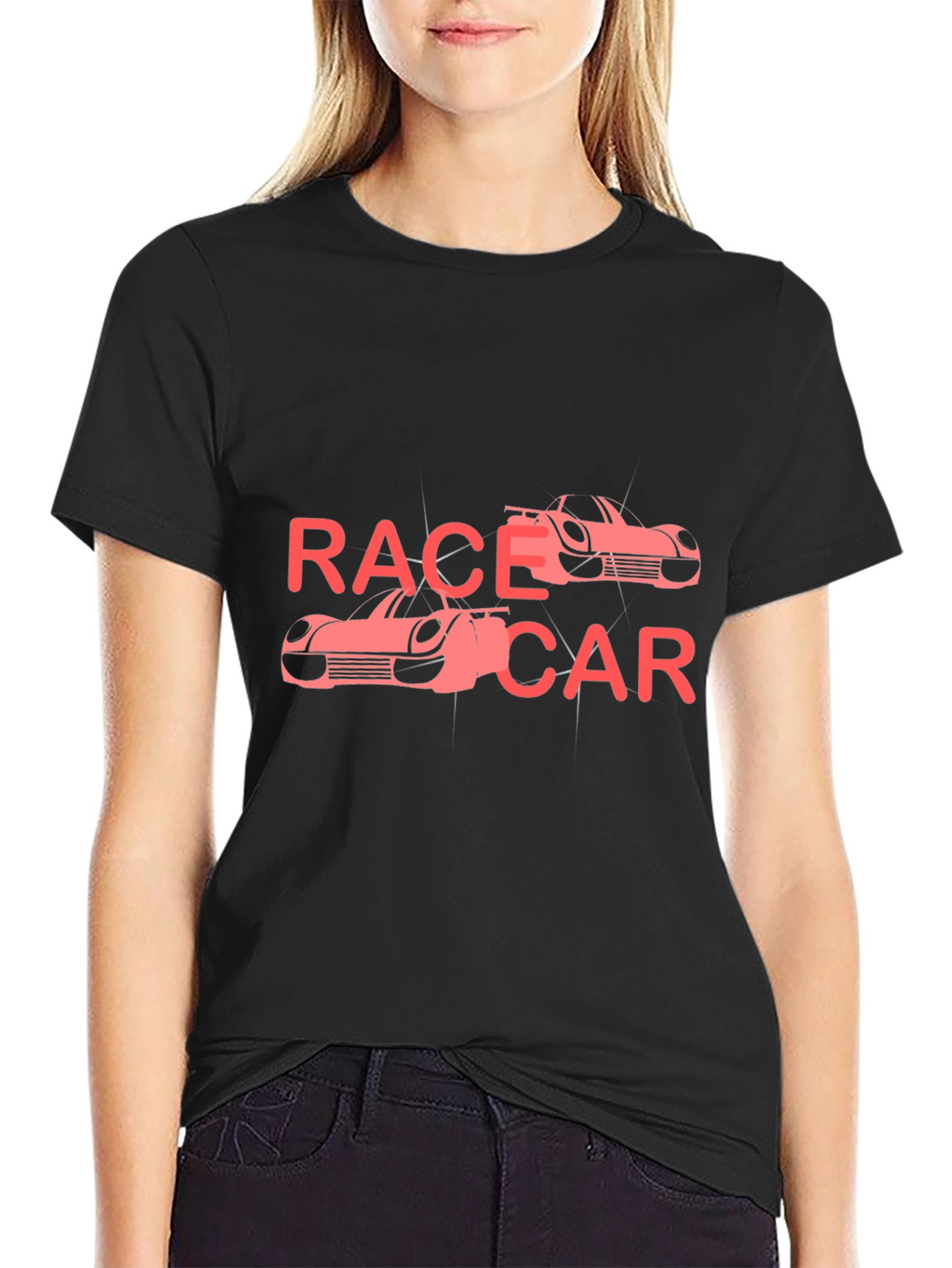 Race Car Graphic T-Shirt - Cool Design