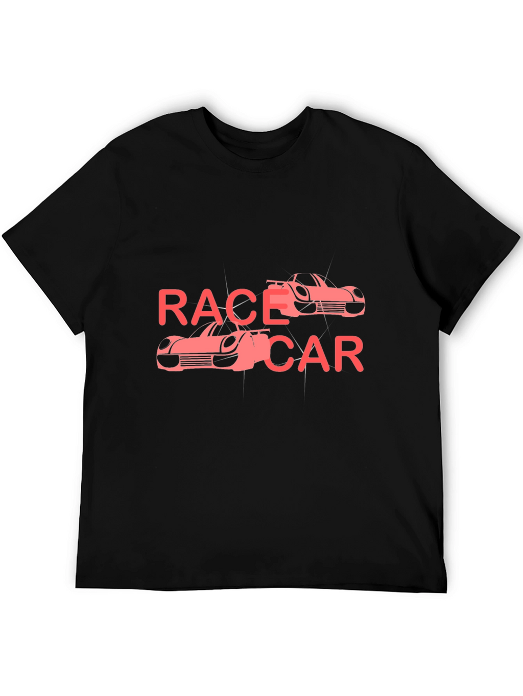 Race Car Graphic T-Shirt - Cool Design