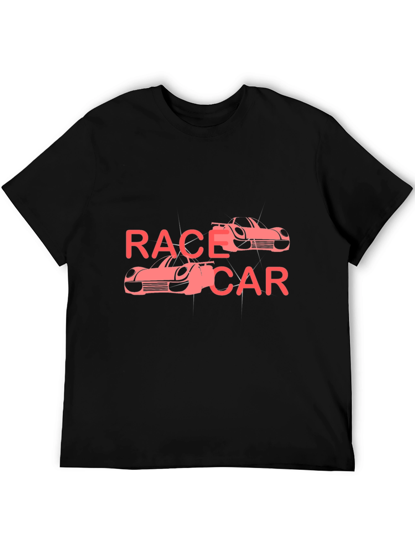 Race Car Graphic T-Shirt - Cool Design