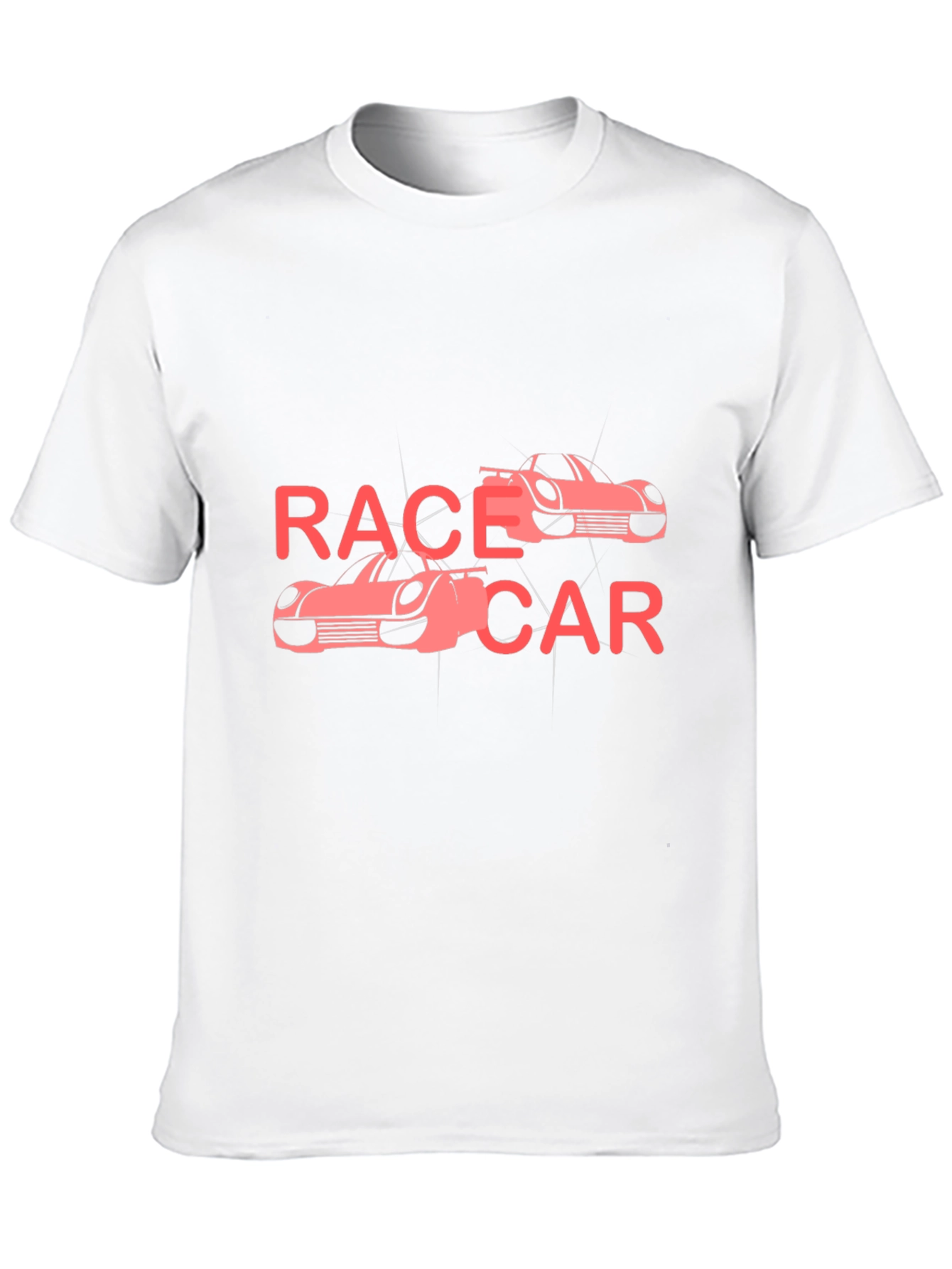 Race Car Graphic T-Shirt - Cool Design