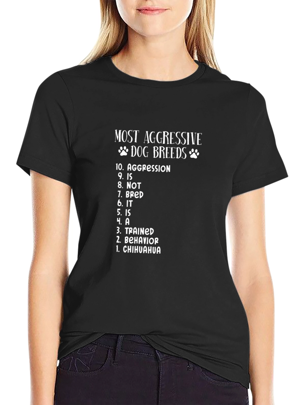 Most Aggressive Dog Breeds Graphic T-Shirt