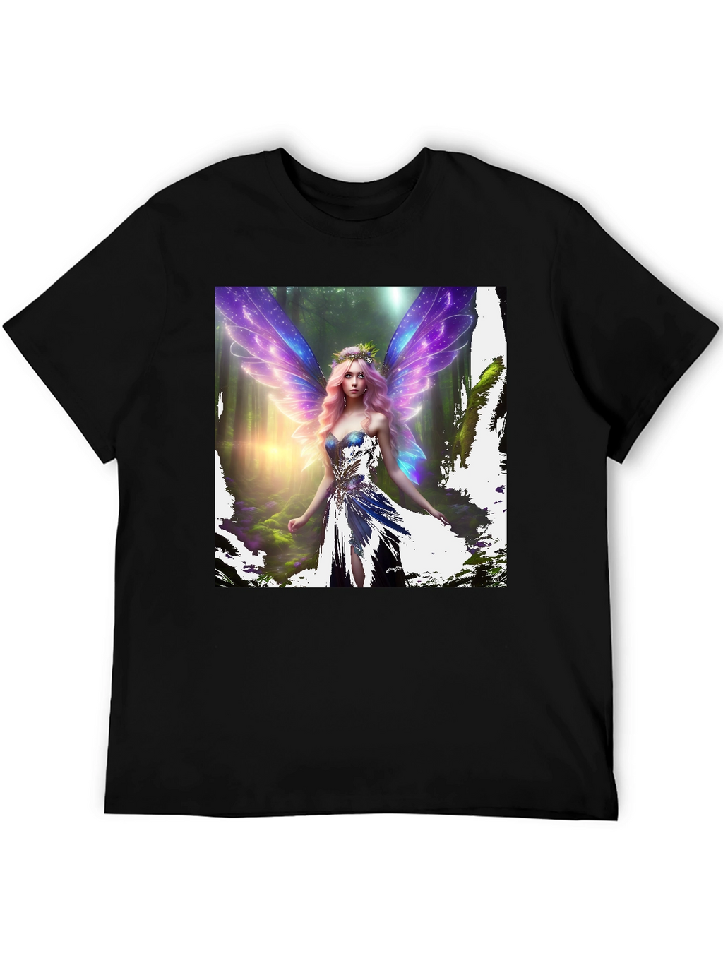 Fantasy Fairy T-Shirt - Magical Forest Design