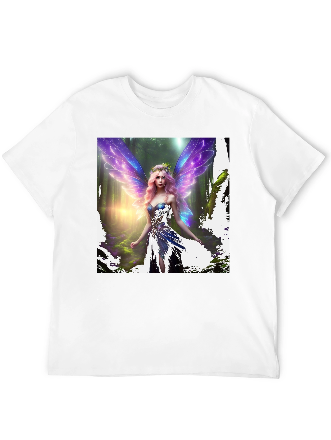 Fantasy Fairy T-Shirt - Magical Forest Design