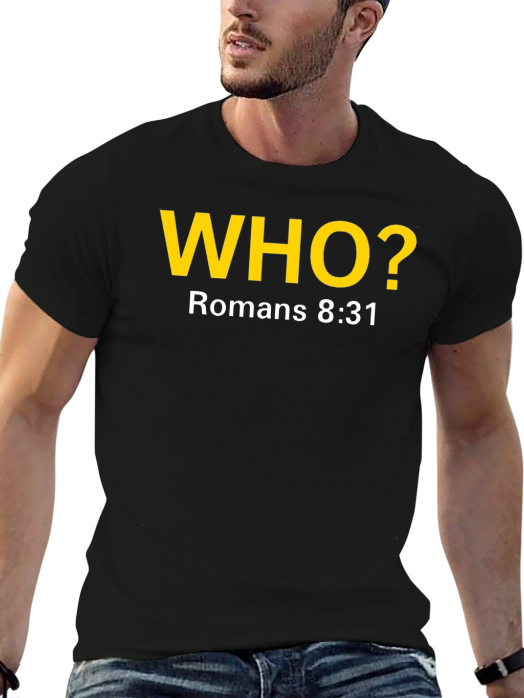 Romans 8:31 Christian T-Shirt