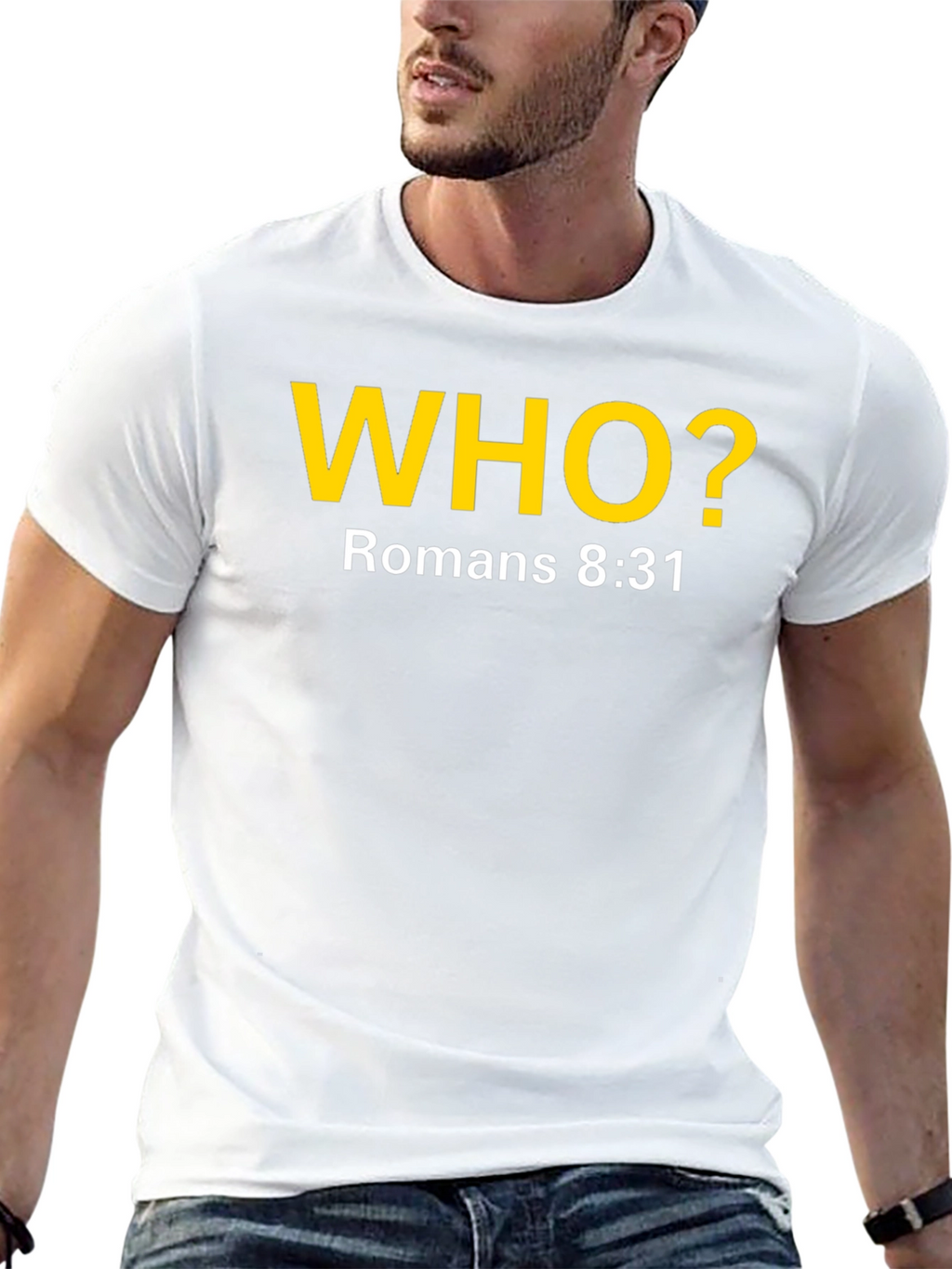 Romans 8:31 Christian T-Shirt