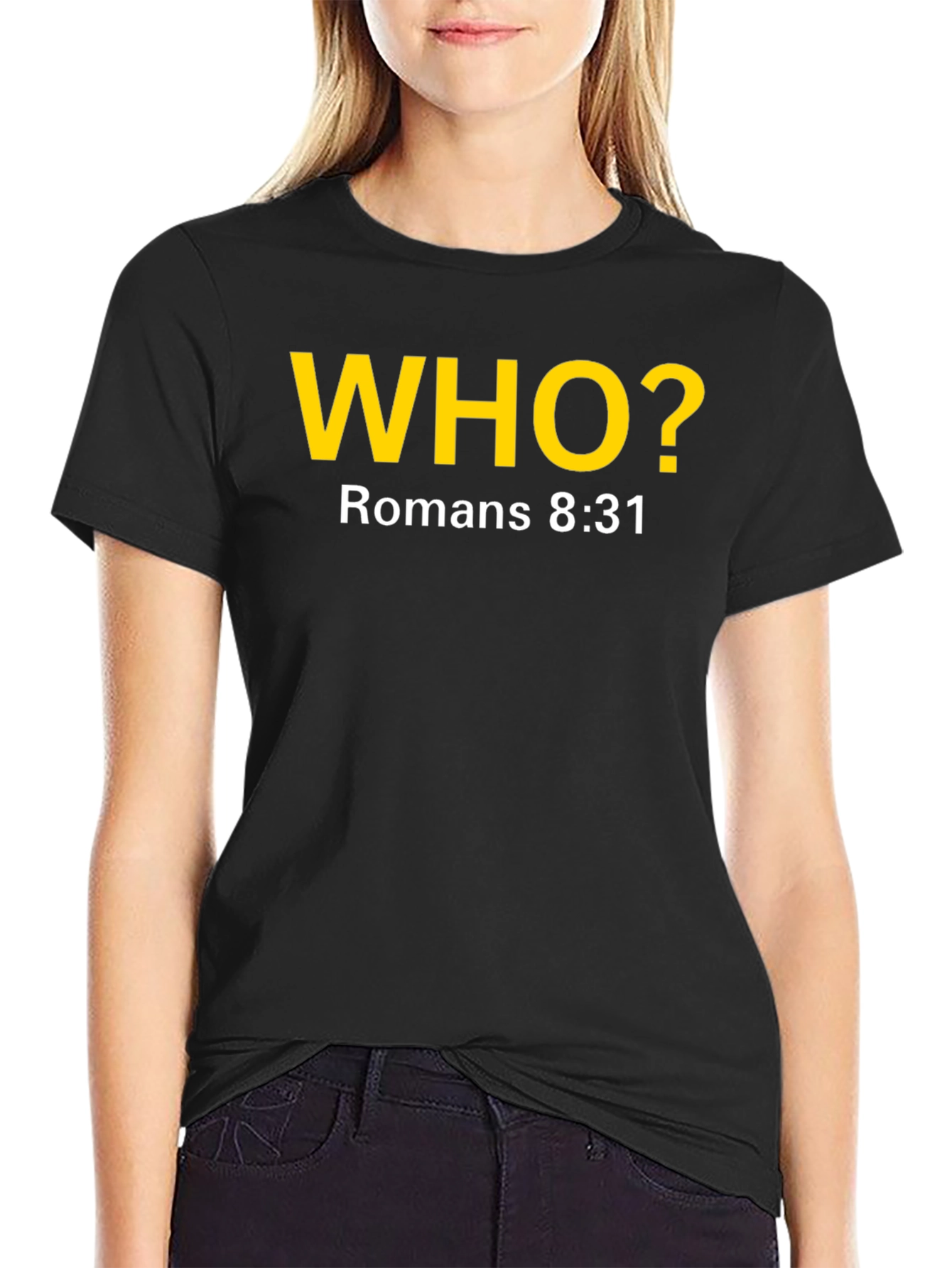 Romans 8:31 Christian T-Shirt