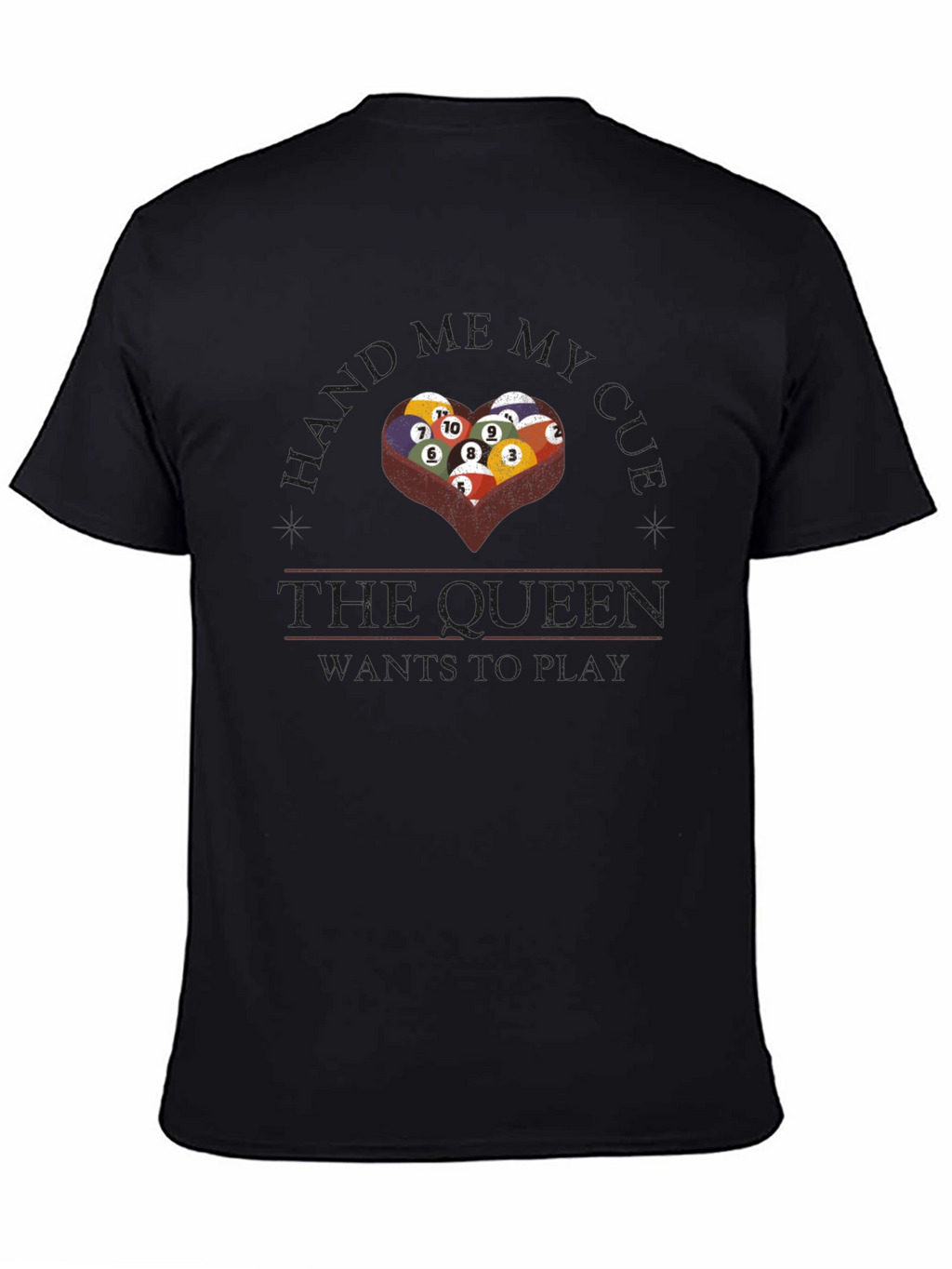 Billiards Queen T-Shirt - Pool Lover Apparel