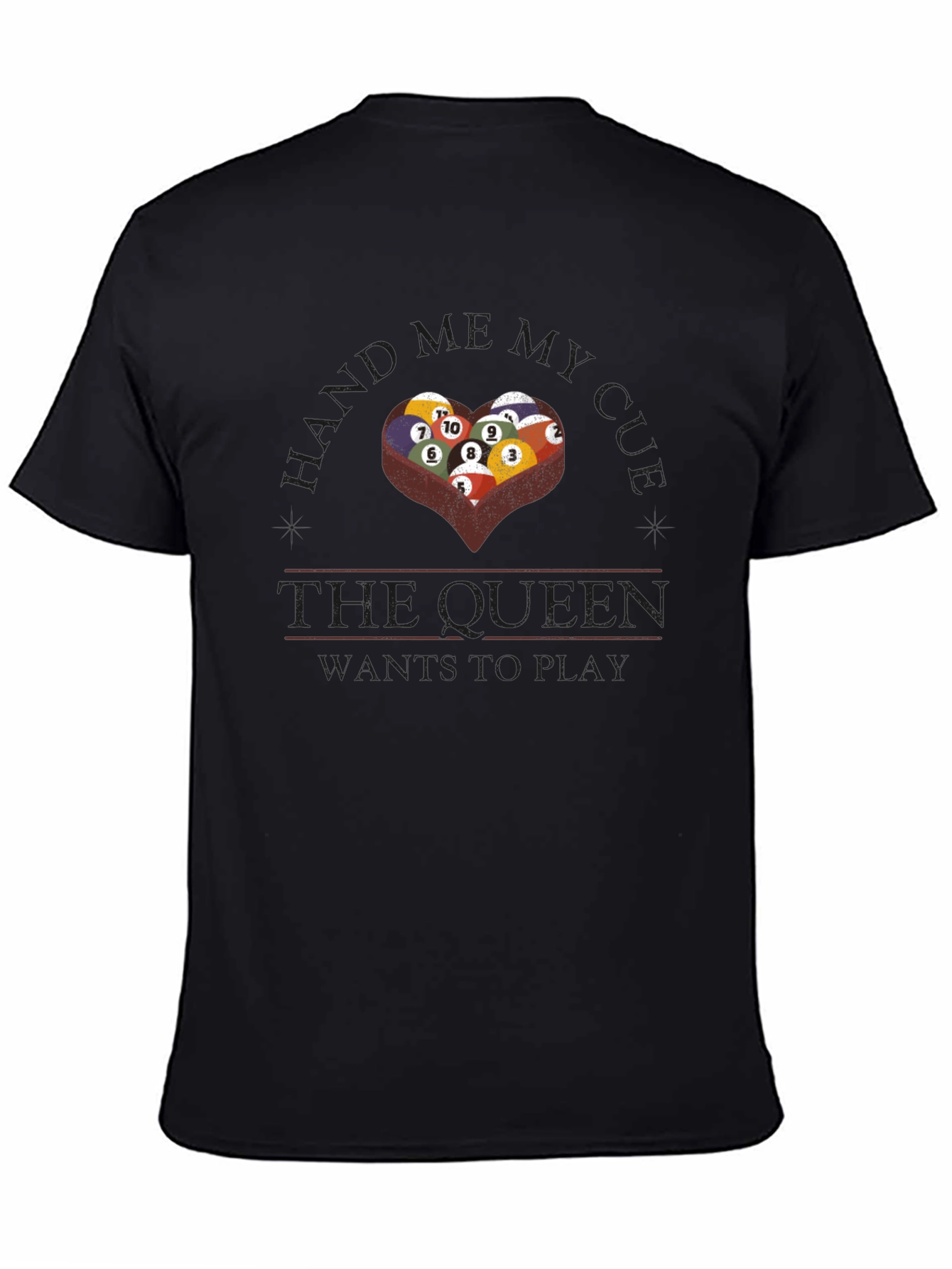 Billiards Queen T-Shirt - Pool Lover Apparel