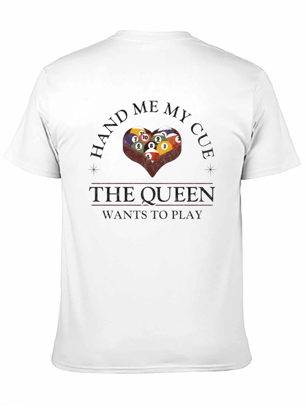 Billiards Queen T-Shirt - Pool Lover Apparel