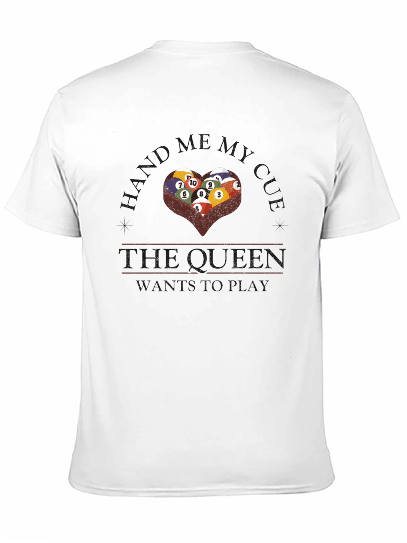 Billiards Queen T-Shirt - Pool Lover Apparel