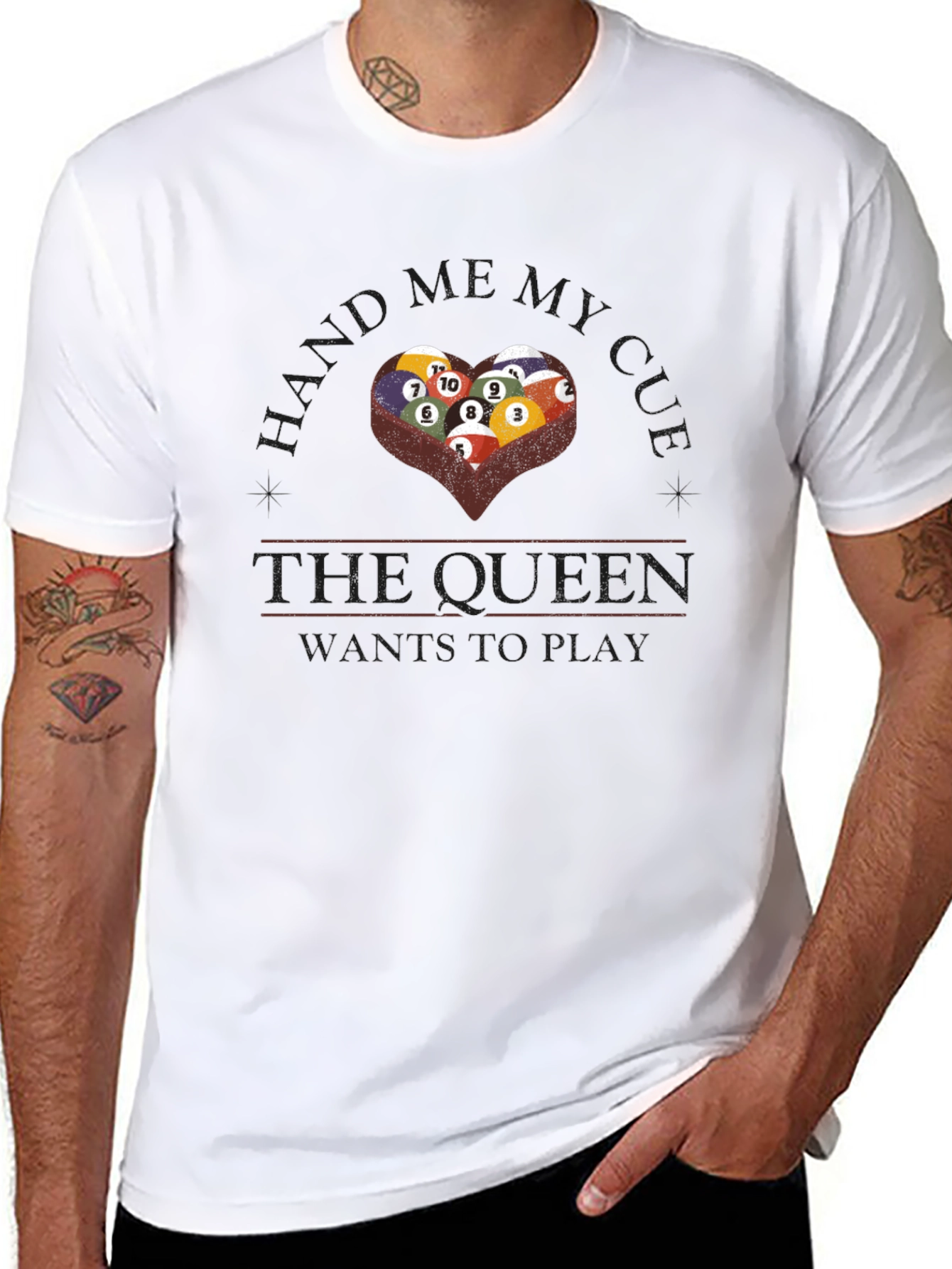 Billiards Queen T-Shirt - Pool Lover Apparel