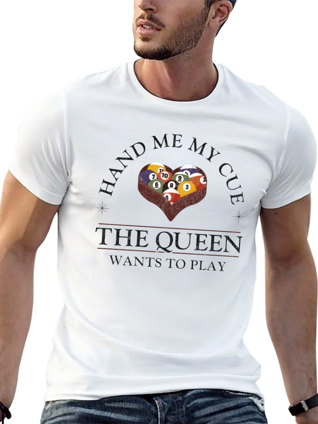 Billiards Queen T-Shirt - Pool Lover Apparel