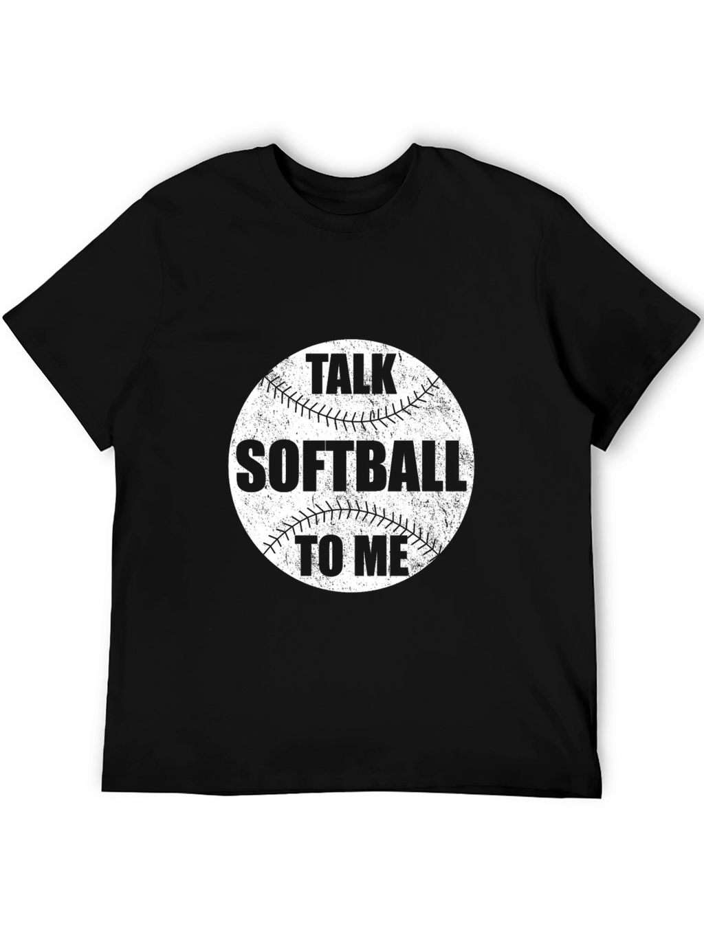 Talk Softball To Me Graphic T-Shirt