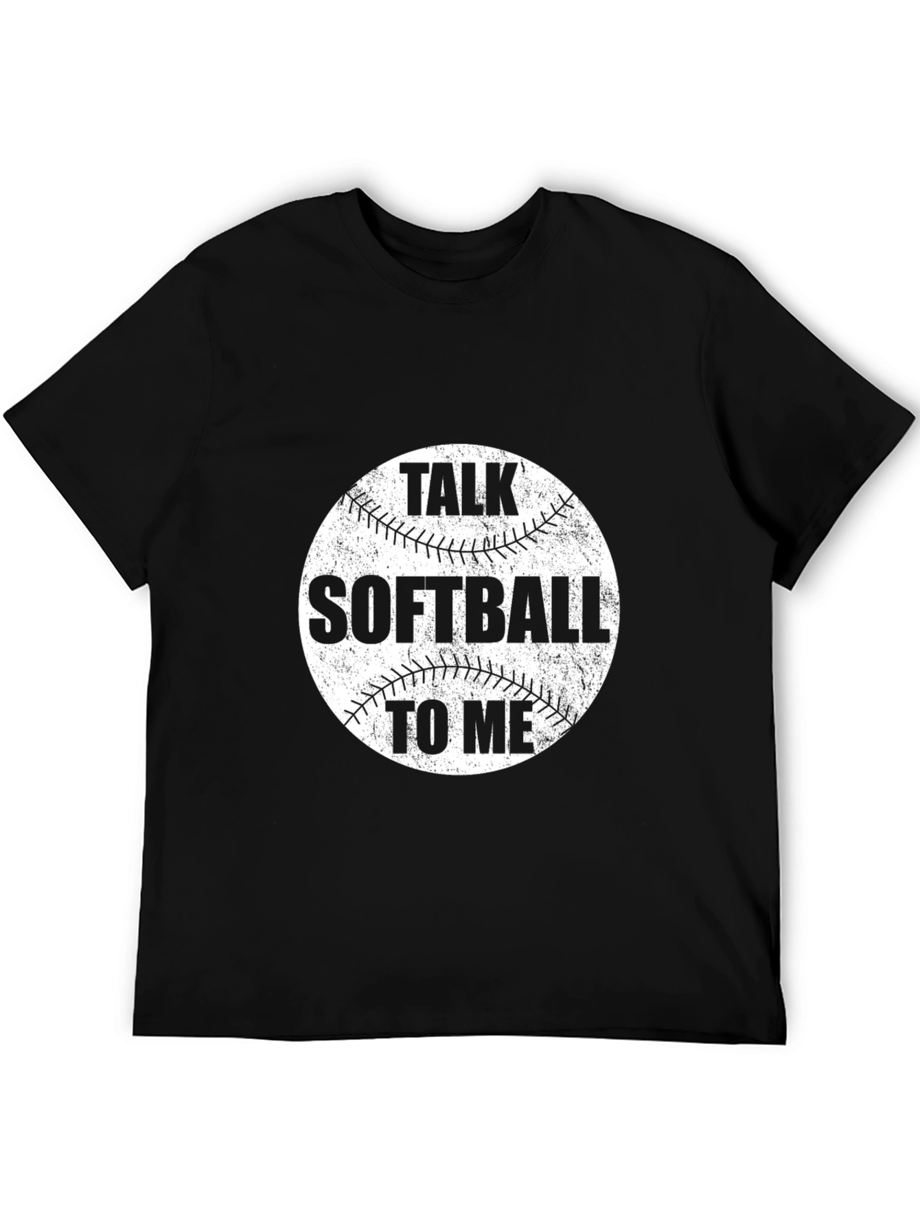 Talk Softball To Me Graphic T-Shirt