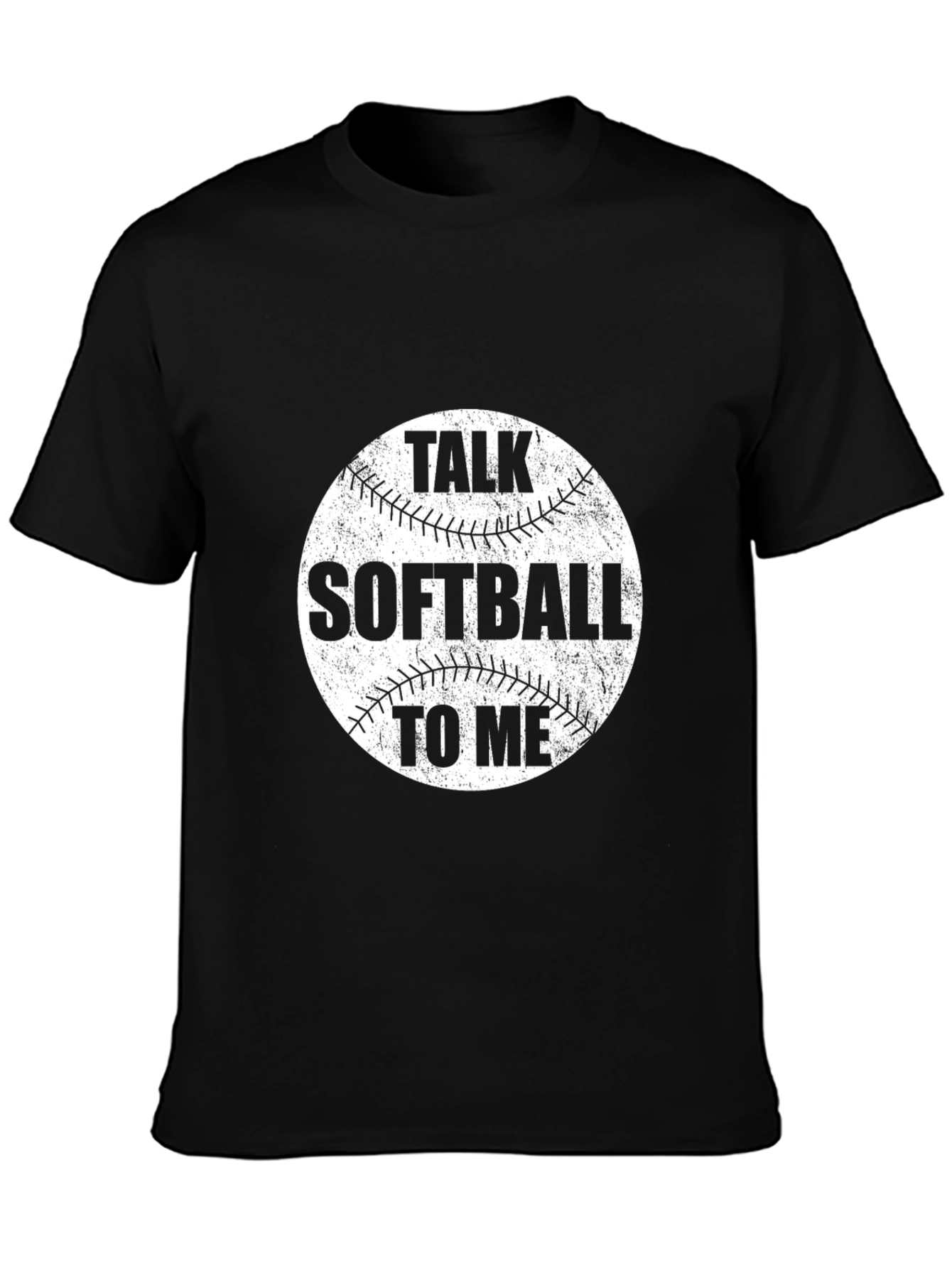 Talk Softball To Me Graphic T-Shirt