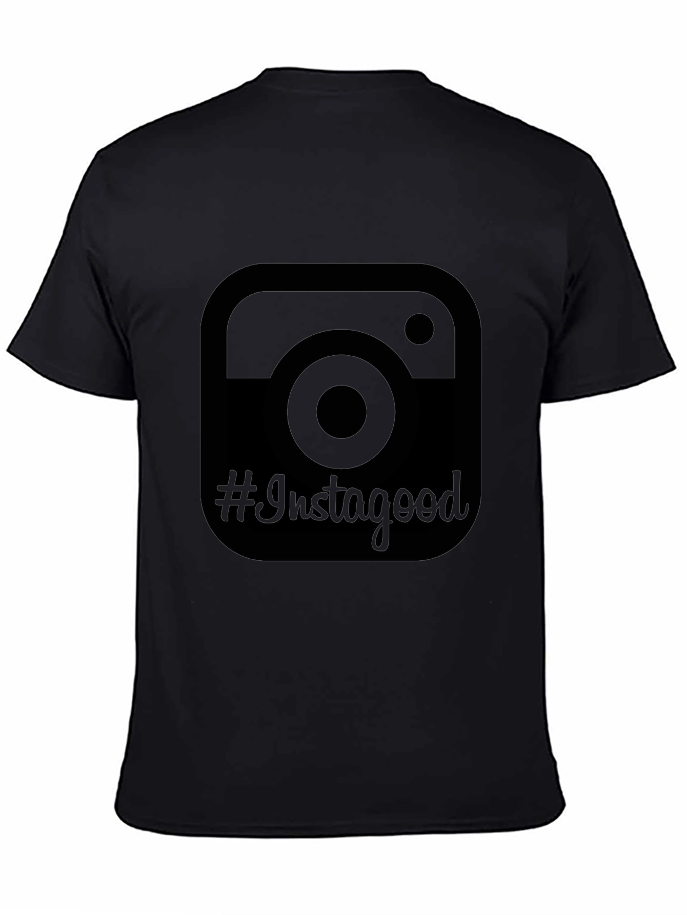 Instagood Black T-Shirt