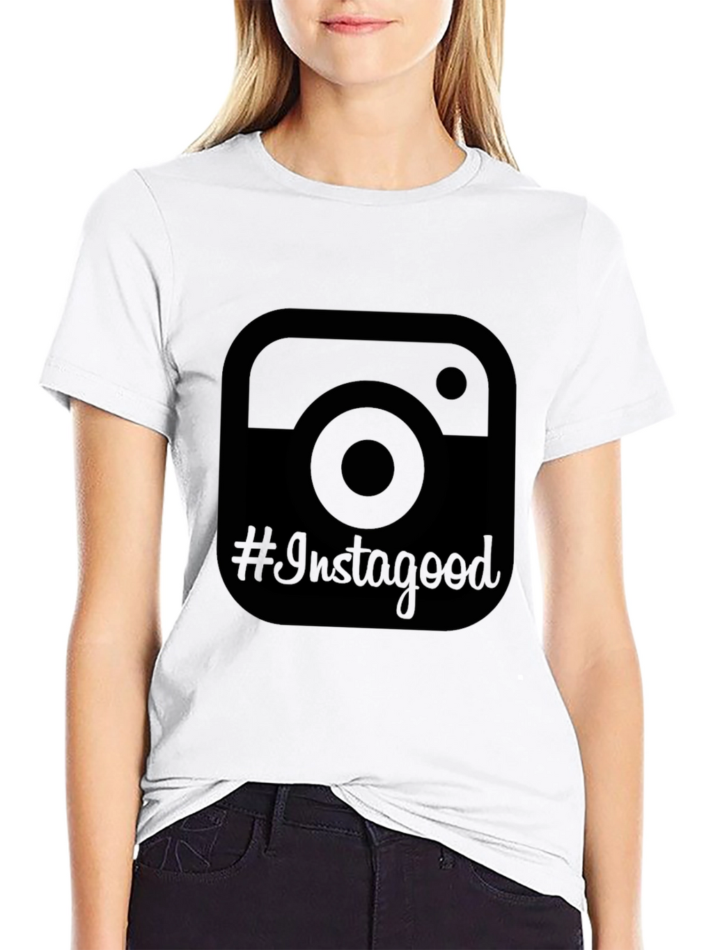 Instagood Black T-Shirt