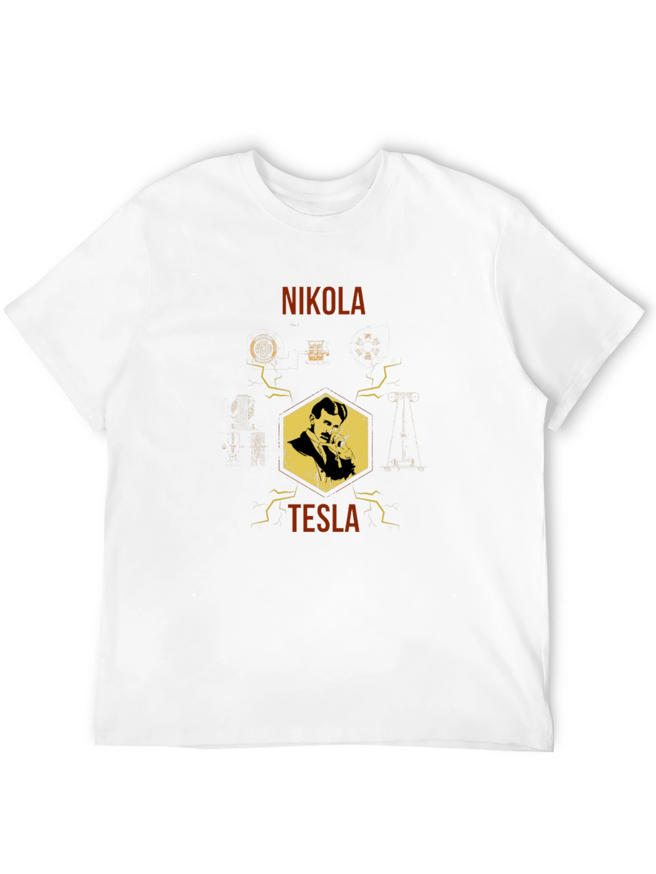 Nikola Tesla T-Shirt - Science & Inventor Tee