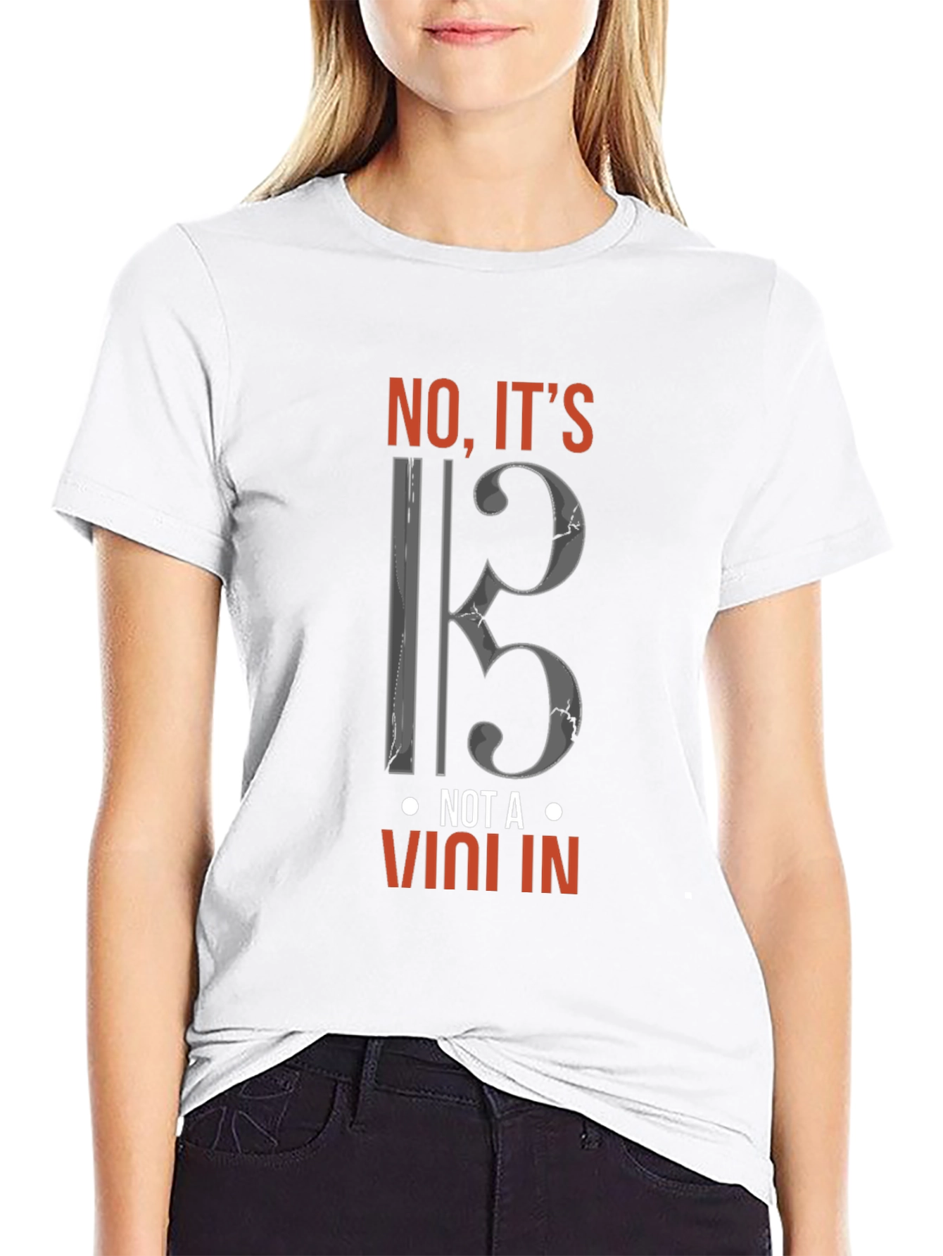 Viola Clef T-Shirt - Music Lovers Tee