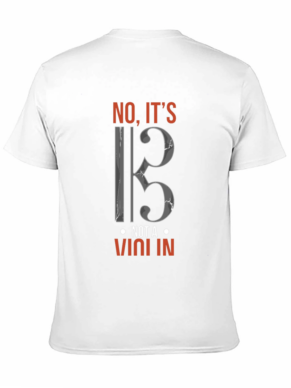 Viola Clef T-Shirt - Music Lovers Tee