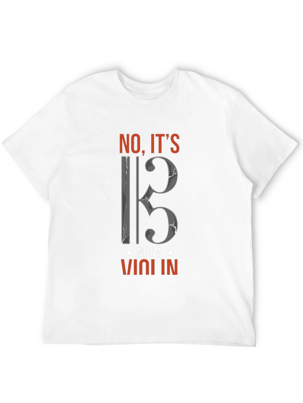 Viola Clef T-Shirt - Music Lovers Tee