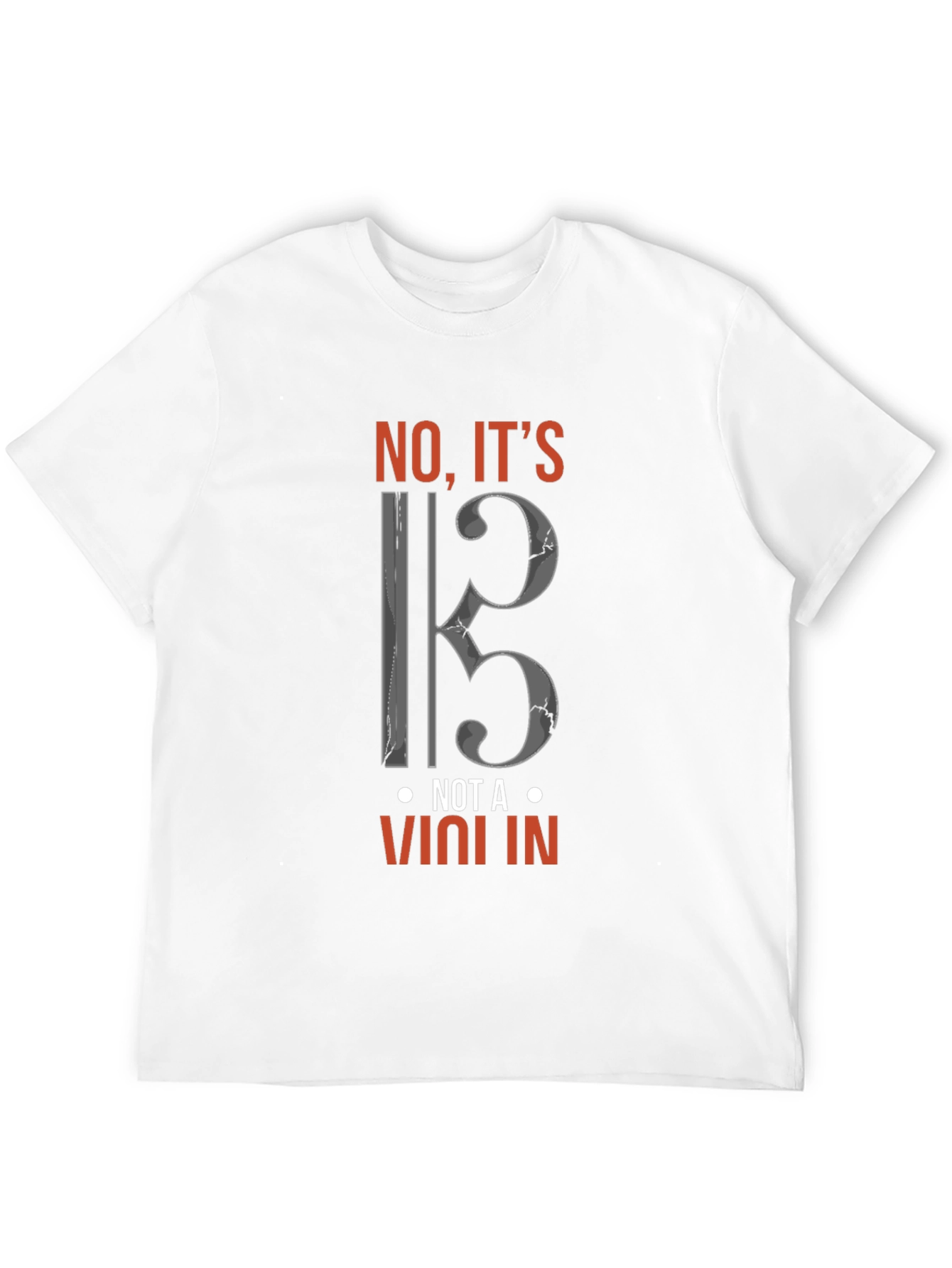 Viola Clef T-Shirt - Music Lovers Tee