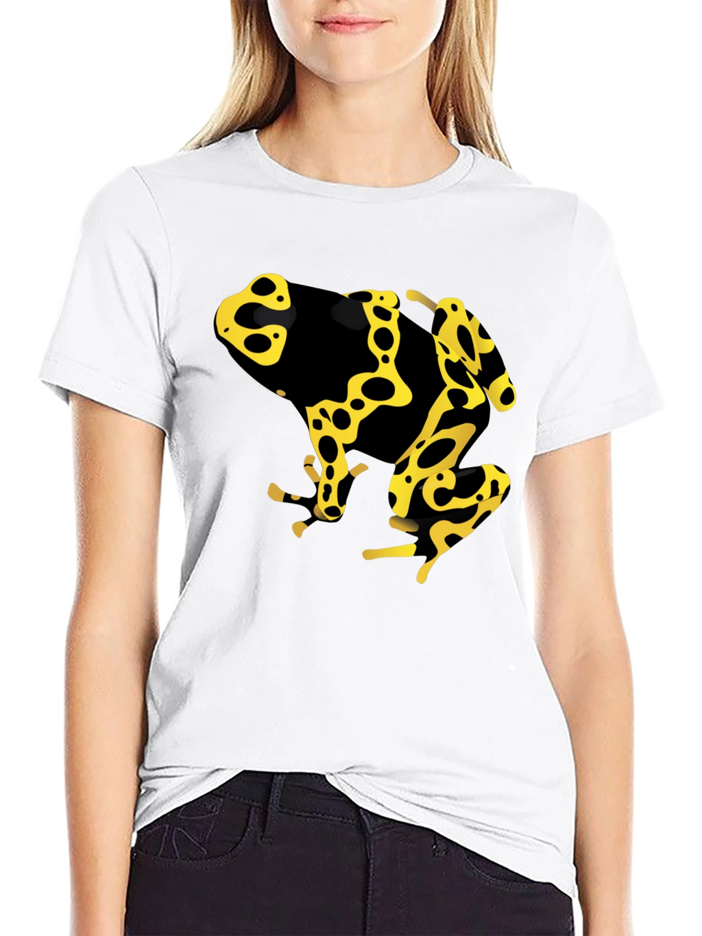 Bold Frog Graphic Tee - Black