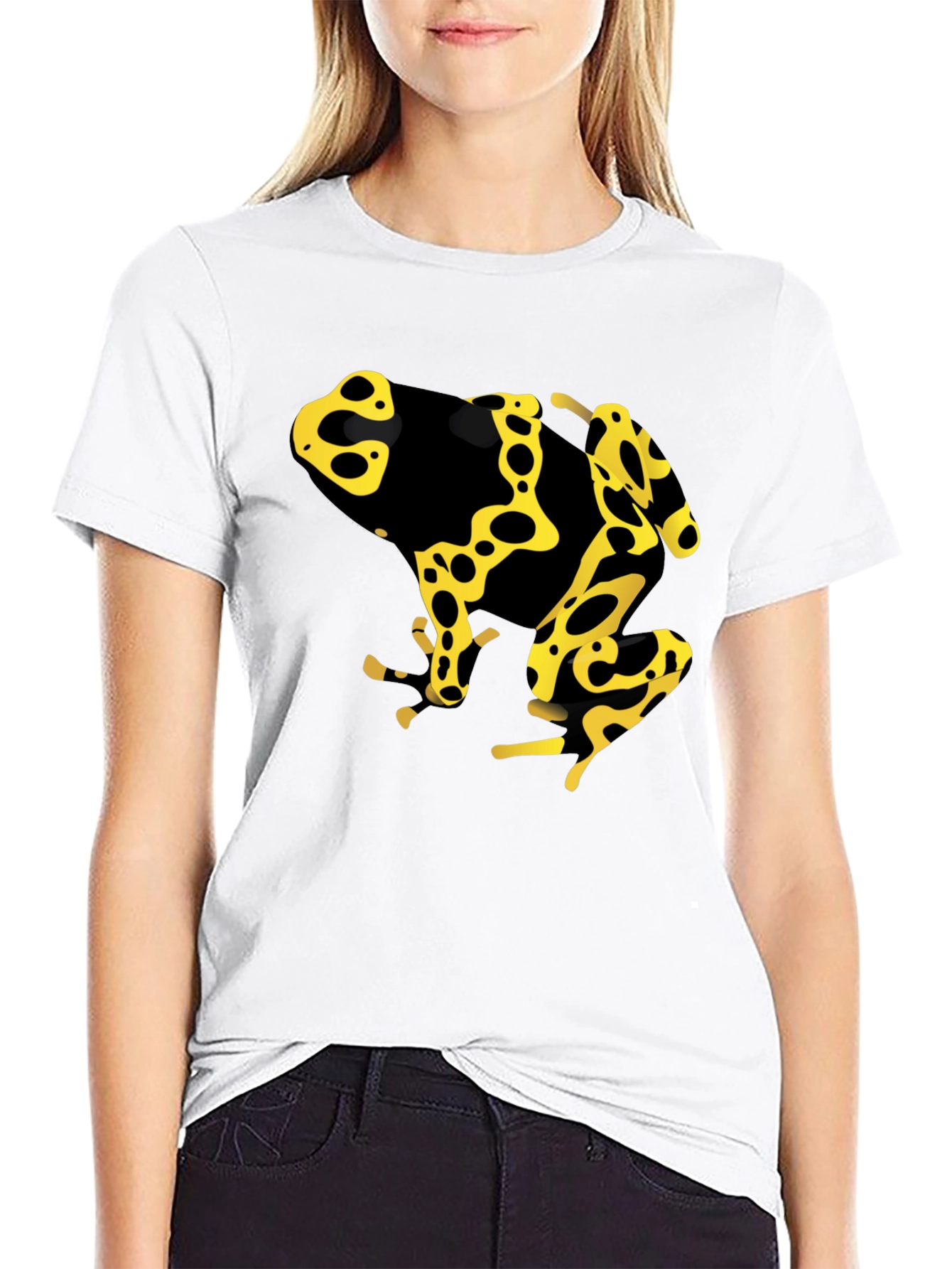 Bold Frog Graphic Tee - Black