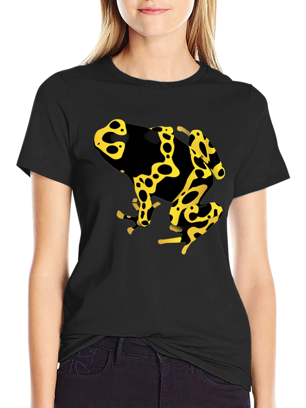 Bold Frog Graphic Tee - Black