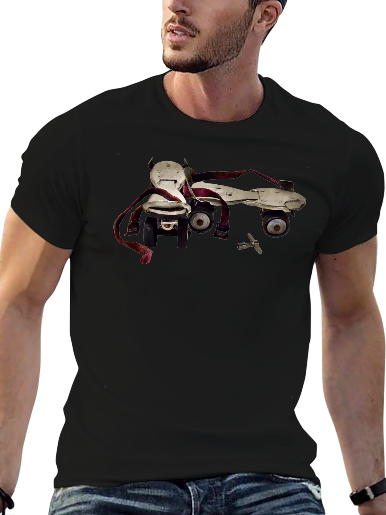 Retro Roller Skate Tee