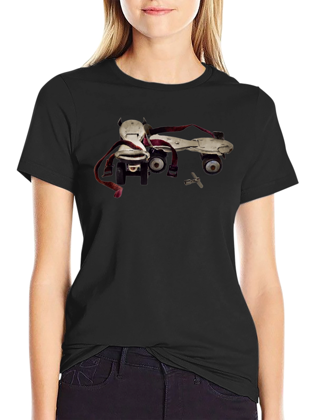 Retro Roller Skate Tee