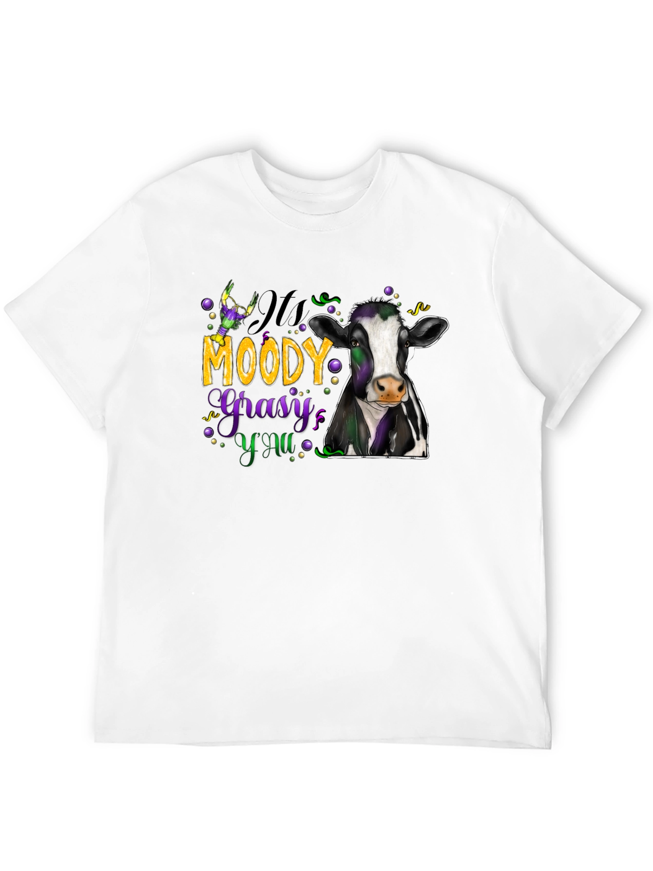 Moody Grasi Cow Graphic Tee