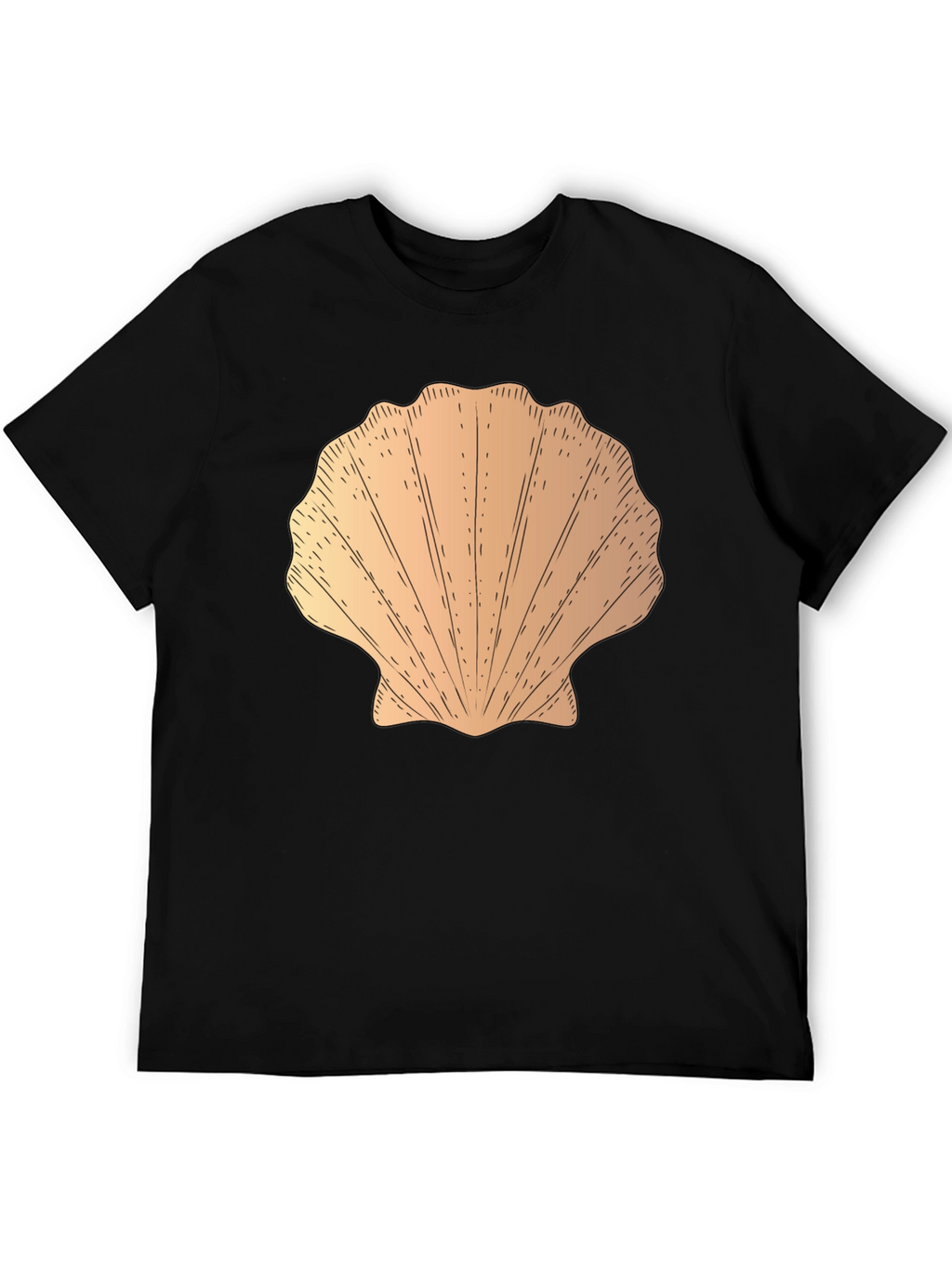 Seashell Graphic Tee - Coastal Style T-Shirt