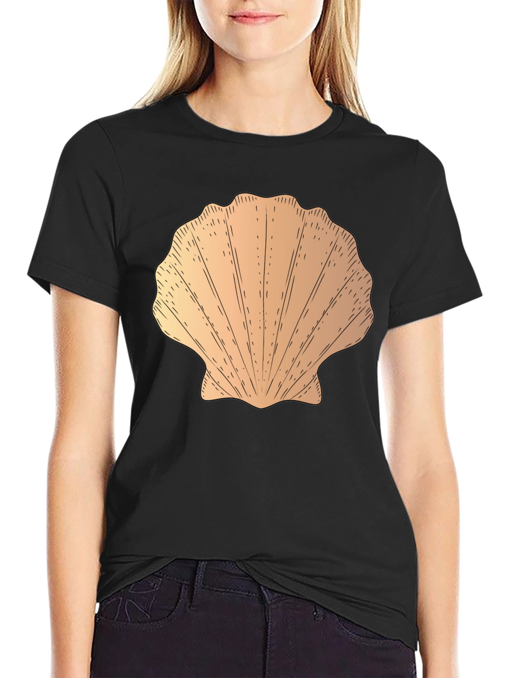 Seashell Graphic Tee - Coastal Style T-Shirt