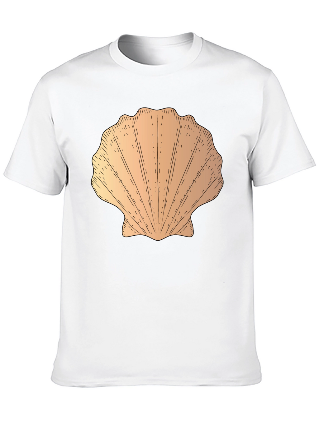 Seashell Graphic Tee - Coastal Style T-Shirt