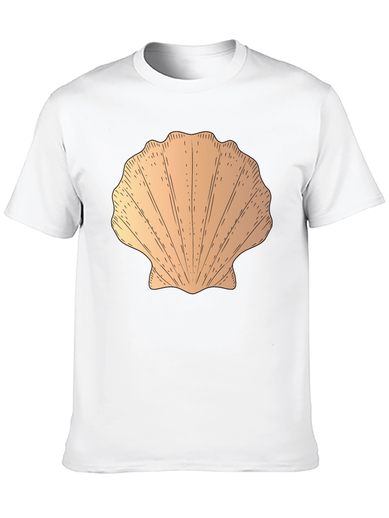 Seashell Graphic Tee - Coastal Style T-Shirt