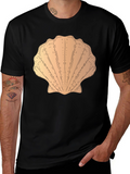 Seashell Graphic Tee - Coastal Style T-Shirt